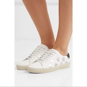 Saint Laurent Court Classic Star Sneakers